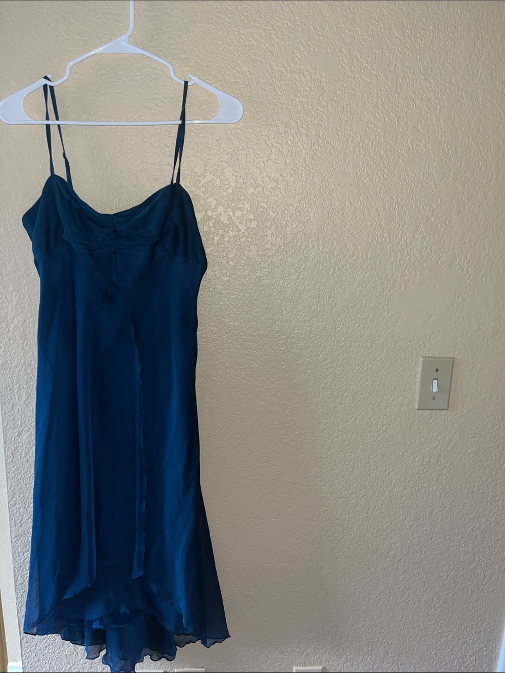 Minelli Deep Blue Spaghetti-Strap Slip